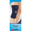 Emdee Knieband met stabilizers blauw (1 stuk)
