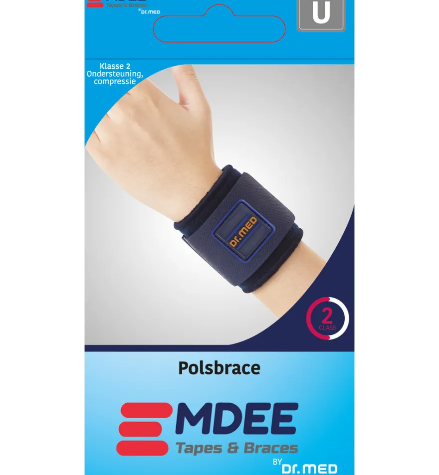 Emdee Pols Supportband Blauw (1 stuk)