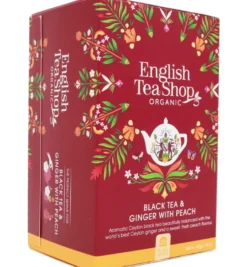 English Tea Shop Ginger peach bio (20 zakjes)