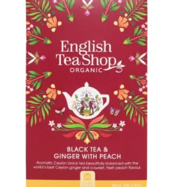 English Tea Shop Ginger peach bio (20 zakjes)