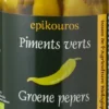 Epikouros Groene Pepperoni in Pekel (310 gr)