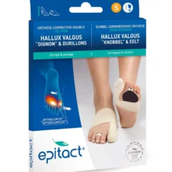 Epitact Hallux knobbel & eelt rechter voet maat S (1 stuk)