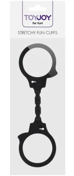 Eros Fun Cuffs Handboeien Stretchy Black (1 stuk)