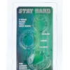 Eros Get Hard Three Rings Clear (1 stuk)