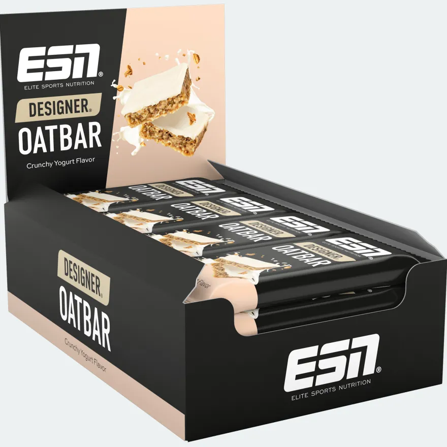 ESN Designer Oatbar Crunchy Yogurt (12 x 100g)