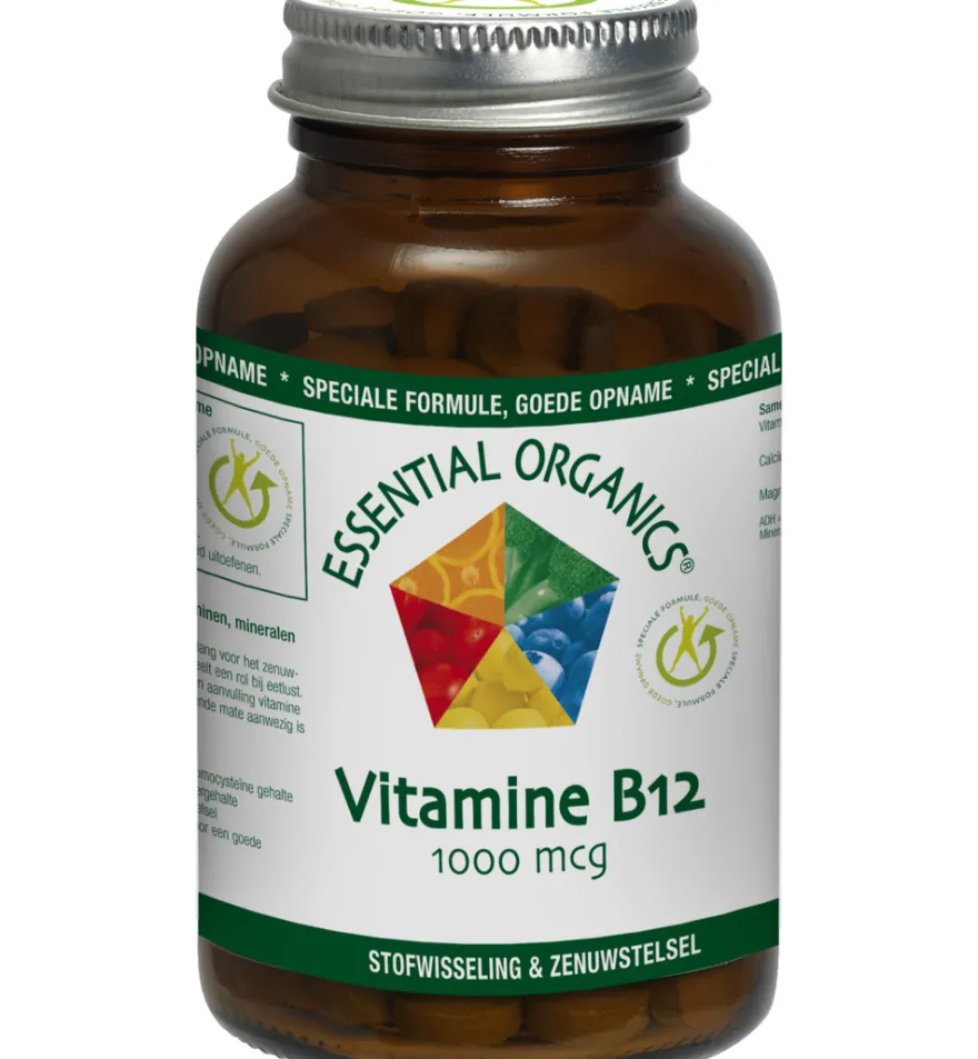 Essential Organics Vitamine B12 1000Mcg (90 tabletten)