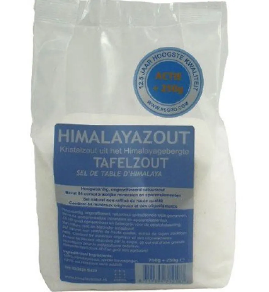 Esspo Himalayazout Tafelzout Wit Fijn Navul (950 gr)
