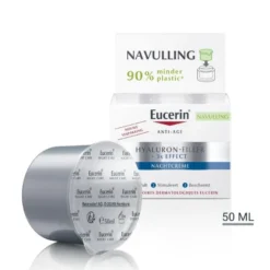 Eucerin Hyaluron-filler + 3x Effect Nachtcreme Navulling (50 ml)