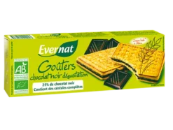 Evernat Koekjes Gevuld met Pure Chocolade Bio (225 gr)