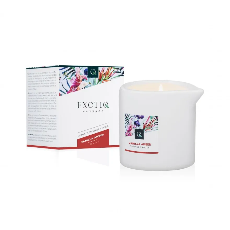 Exotiq – Massage Candle Vanilla Amber (60 gr)