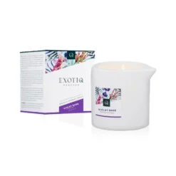 Exotiq Massagekaars Violet Rose (60 gr)