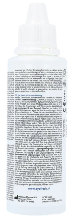 Eye Fresh Alles-in-één Contactlens Vloeistof (100 ml)