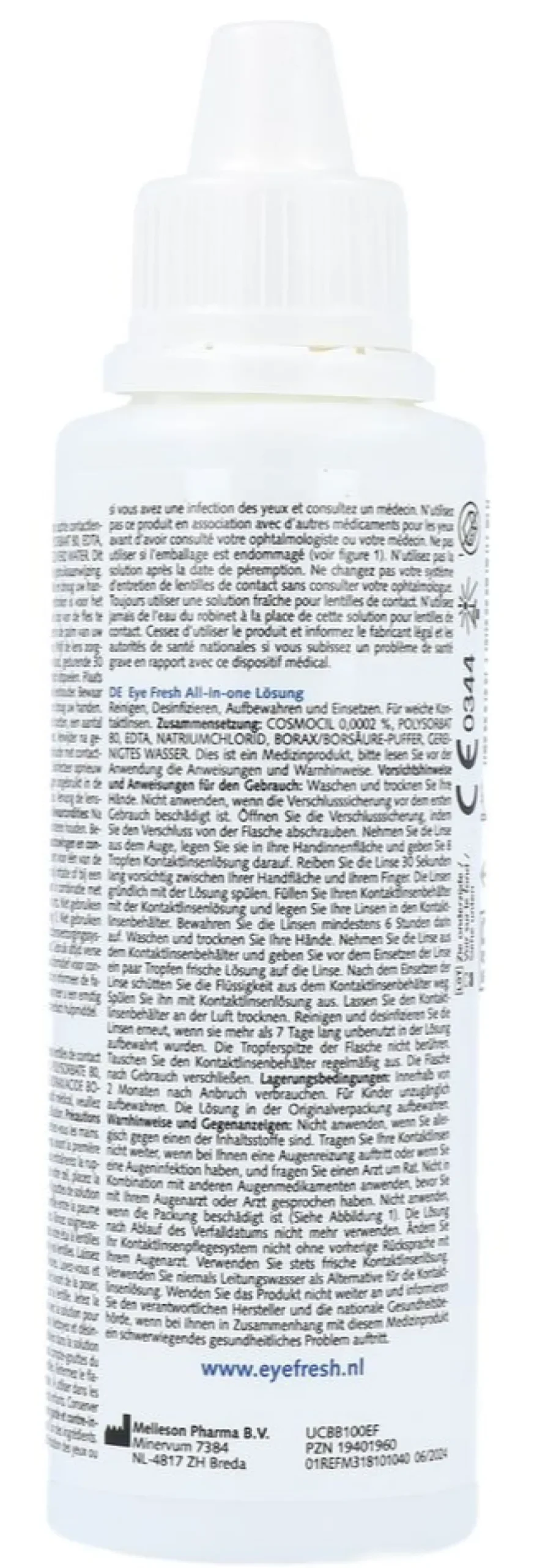 Eye Fresh Alles-in-één Contactlens Vloeistof (100 ml)