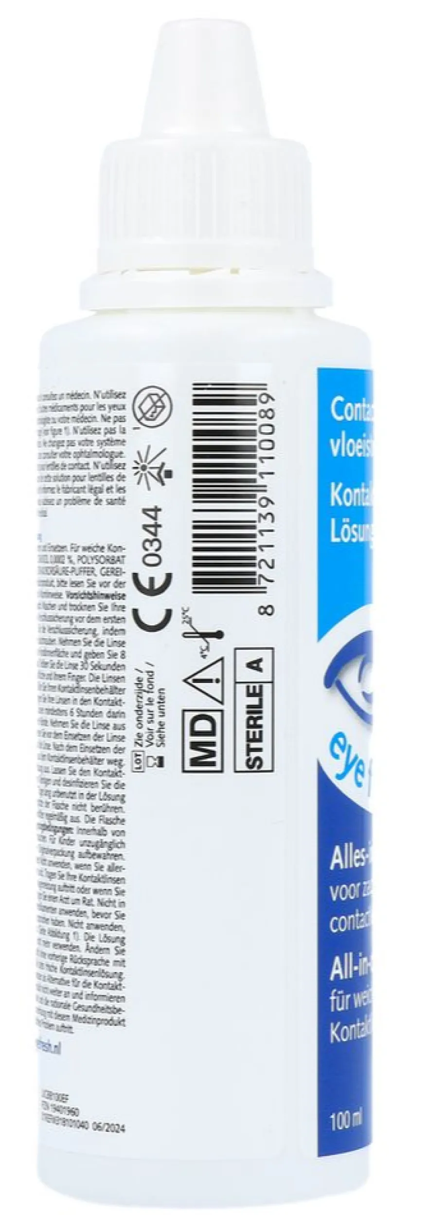 Eye Fresh Alles-in-één Contactlens Vloeistof (100 ml)