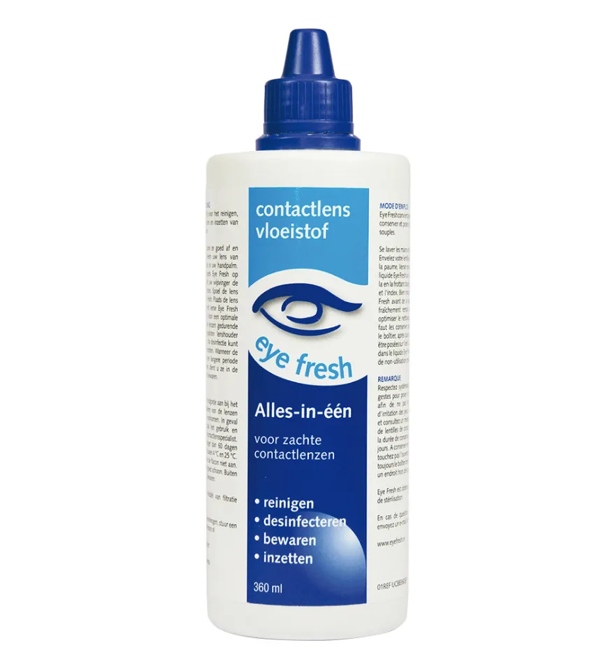 Eye Fresh Alles-in-1 vloeistof zachte lenzen (360 ml)