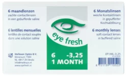 Eye Fresh -3,25 Getinte Zachte Maandlenzen (6 stuks)