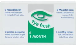 Eye Fresh Zachte Maandlenzen -3.50 (6 stuks)