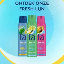 Fa Deodorant Spray Fresh Lime Squeeze (150 ml)