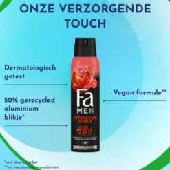 Fa Deo Spray Men Attraction Force (150 ml)