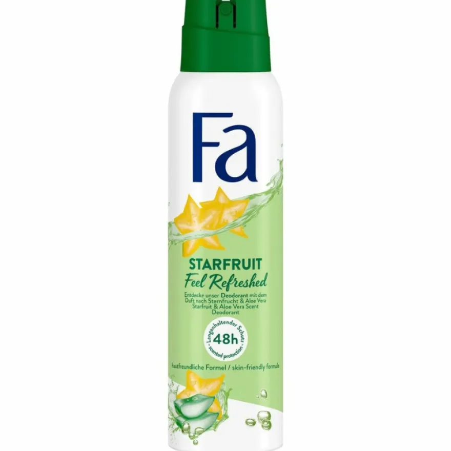 Fa Deo Spray Starfruit Feel Refreshed (150 ml)