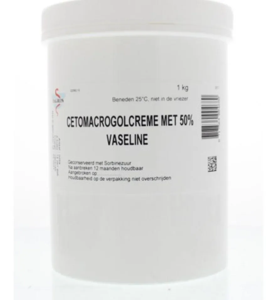 Fagron Cetomacrogol creme 50% vaseline (1000 gr)
