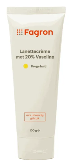 Fagron Lanettecrème met 20% Vaseline (100 gr)