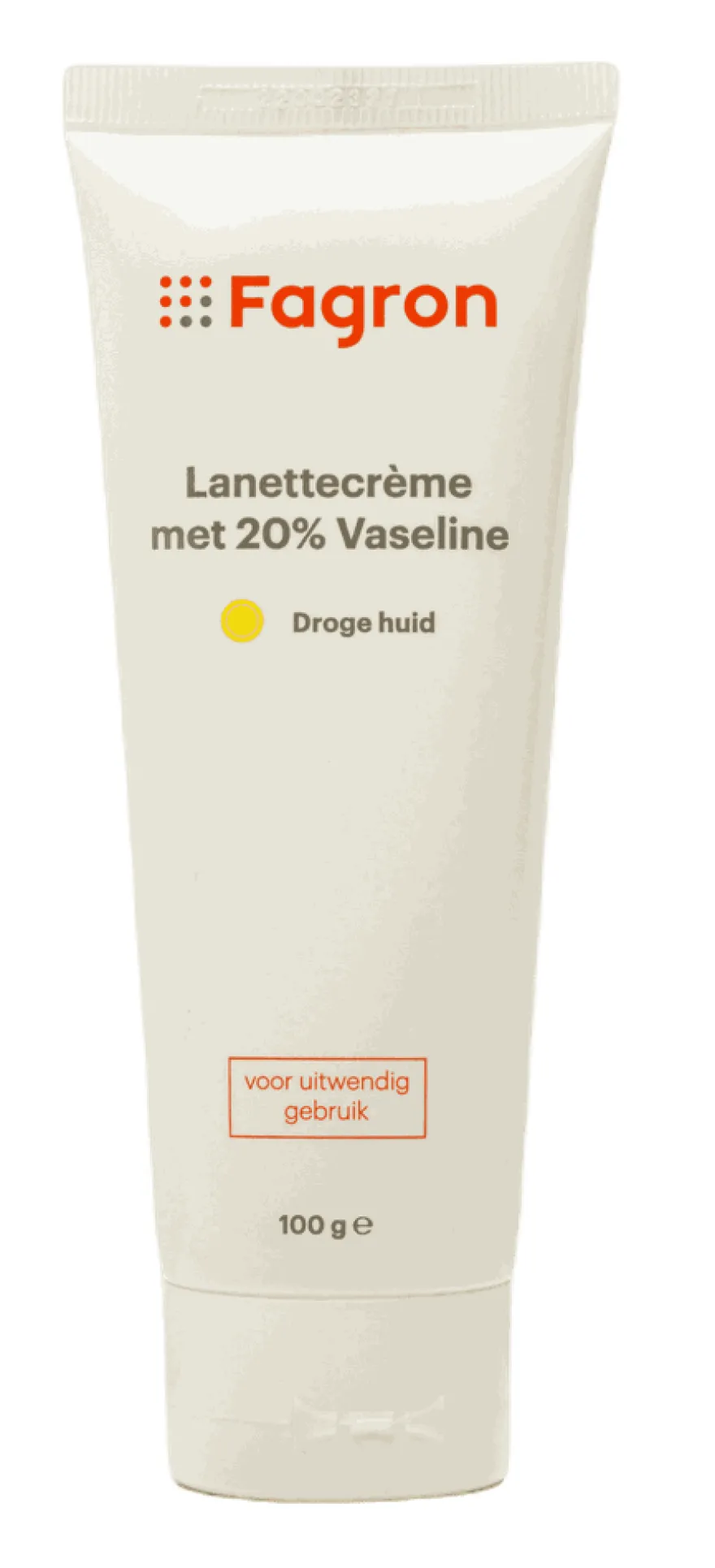 Fagron Lanettecrème met 20% Vaseline (100 gr)