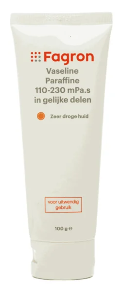 Fagron Vaseline Paraffine 110-230 Mpa.s Zeer Droge Huid (100 gr)