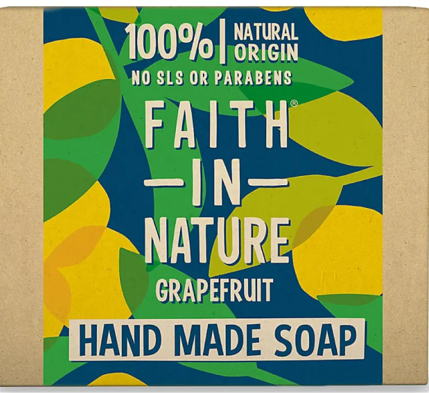 Faith in Nature Grapefruit Hand Made Soap (100 gr)