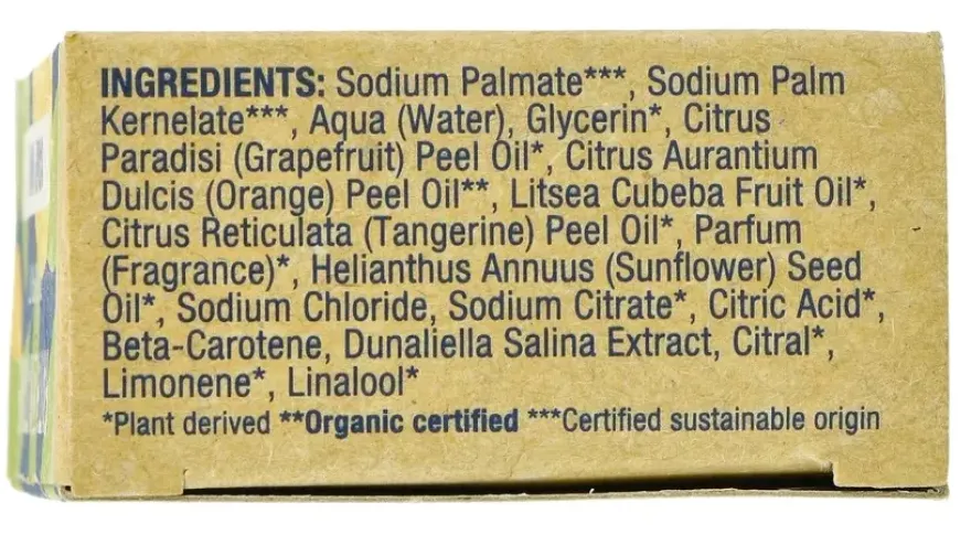Faith in Nature Grapefruit Hand Made Soap (100 gr)