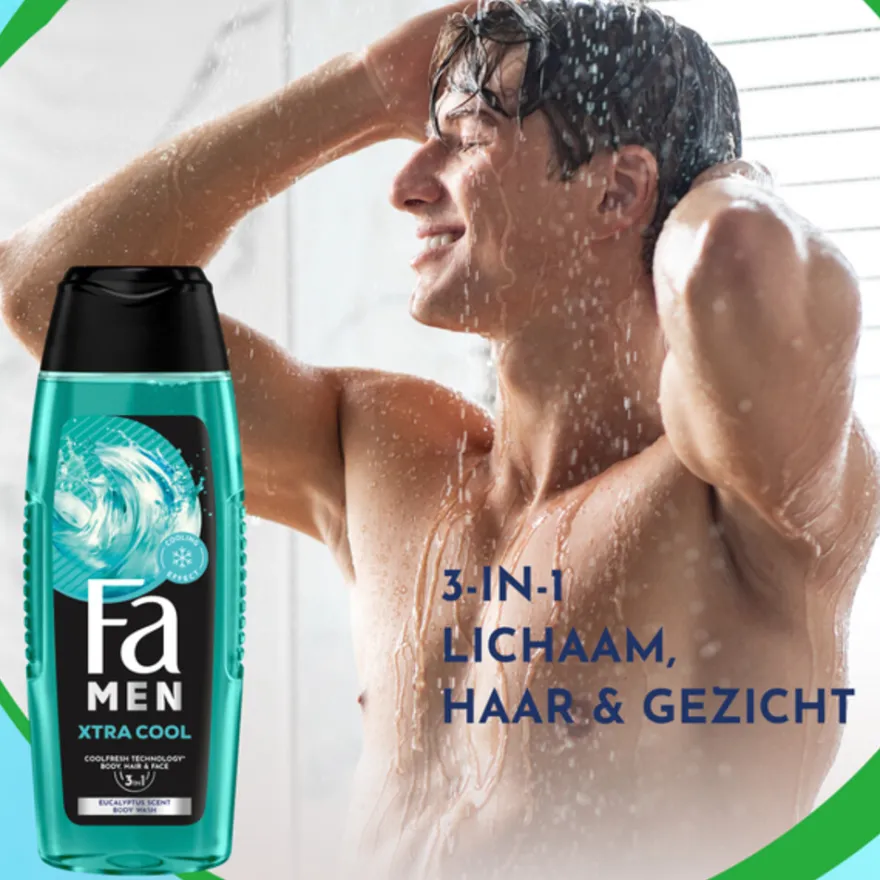 Fa Men 3in1 Douchegel Xtra Cool (250 ml)
