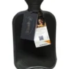 Fashy Kruik Warmwater Zak Antraciet Dubbele Ribbel (2000 ml)
