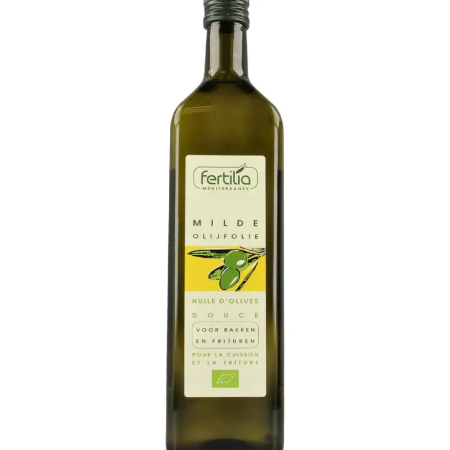 Fertilia Olijfolie Mild voor Bakken en Braden Bio (1000 ml)