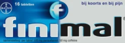 Finimal Paracetamol 500mg/coffeine 50mg (16 tabletten)