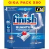 Finish Vaatwastabletten Quantum All-In-1 Regular (80 tabletten)