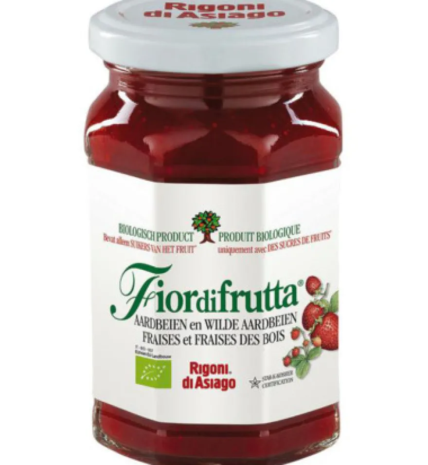 Fiordifrutta Aardbeienjam bio (250 gr)