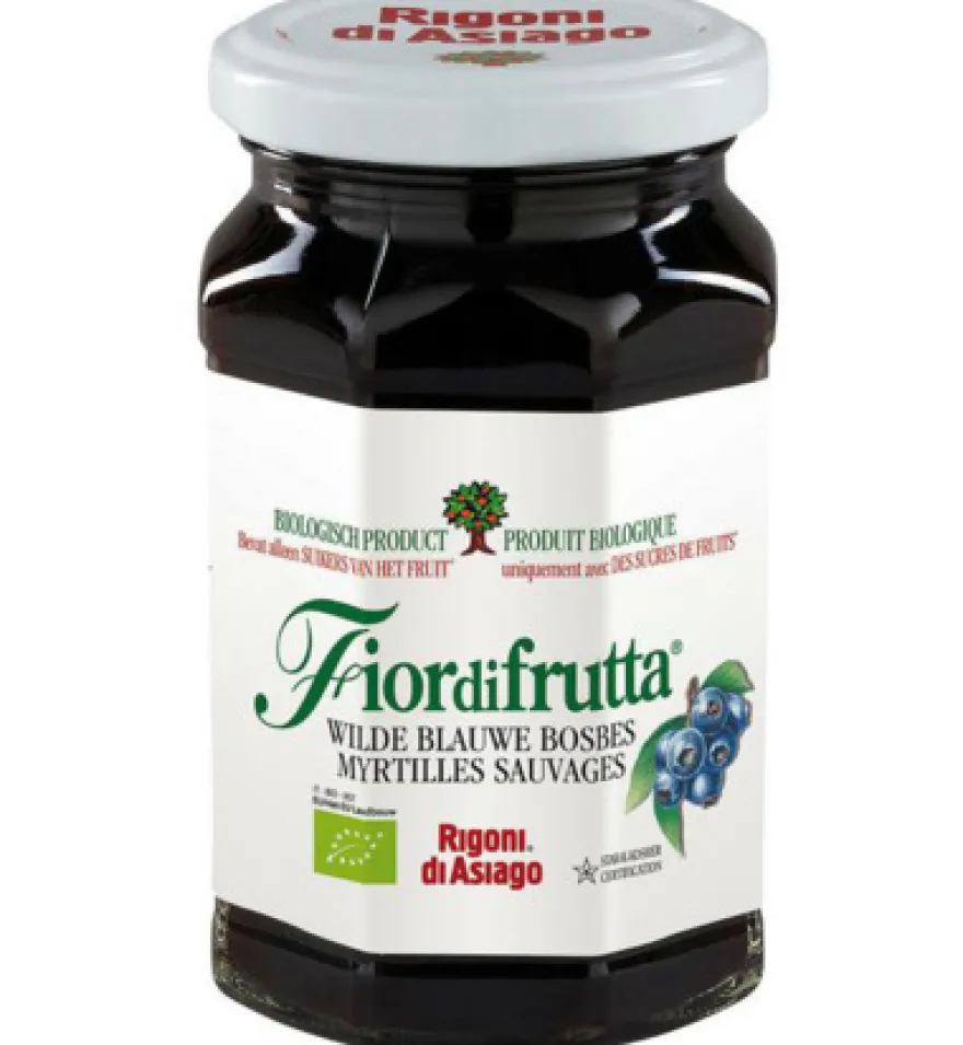 Fiordifrutta Blauwe bosbesjam bio (250 gr)