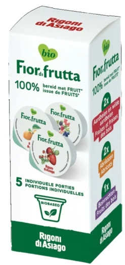 Fiordifrutta Jam Cups Mix Bio (100 gr)