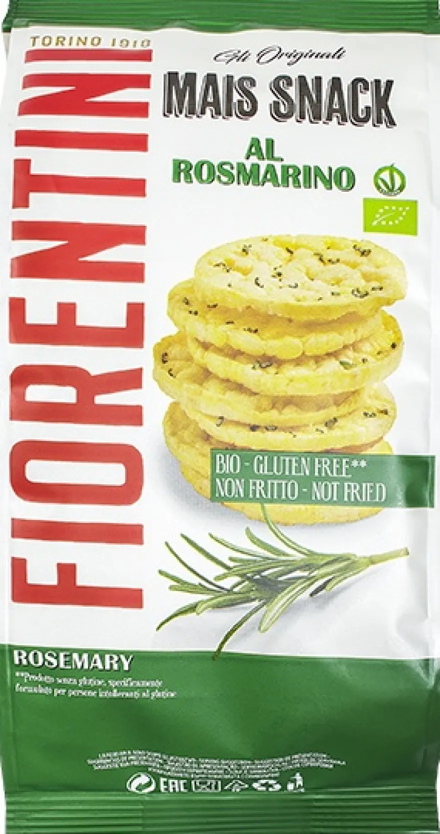 Fiorentini Maissnack Rozemarijn (50 gr)