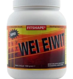 Fitshape Super Wei Eiwit Aardbei (1000 gr)