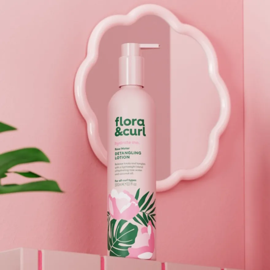 Flora & Curl Detangling Lotion Rose Water (300 ml)