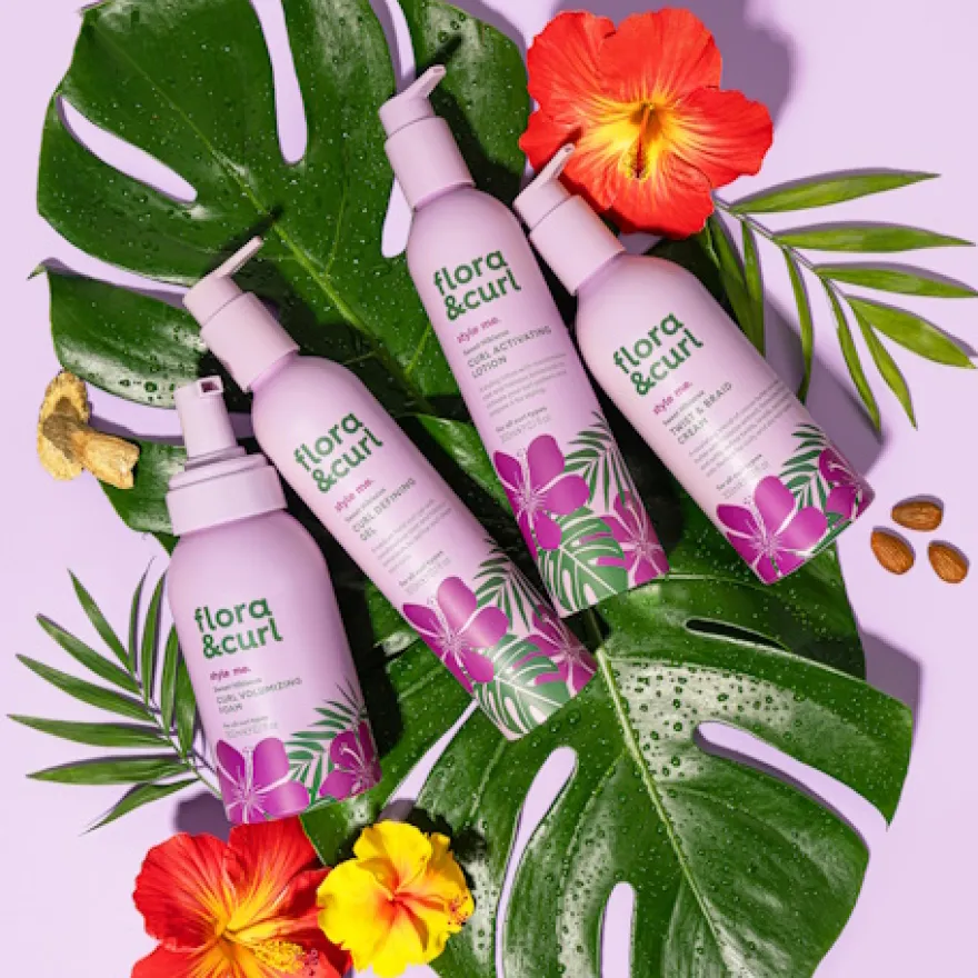 Flora & Curl Twist & Braid Cream Sweet Hibiscus (300 ml)