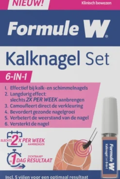 Formule W Kalknagel Set 6-in-1 (4 ml)