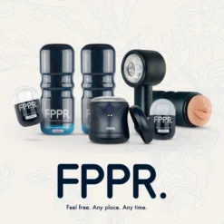 FPPR. – 2 Sided Vibrating Masturbator Blauw (1 stuk)