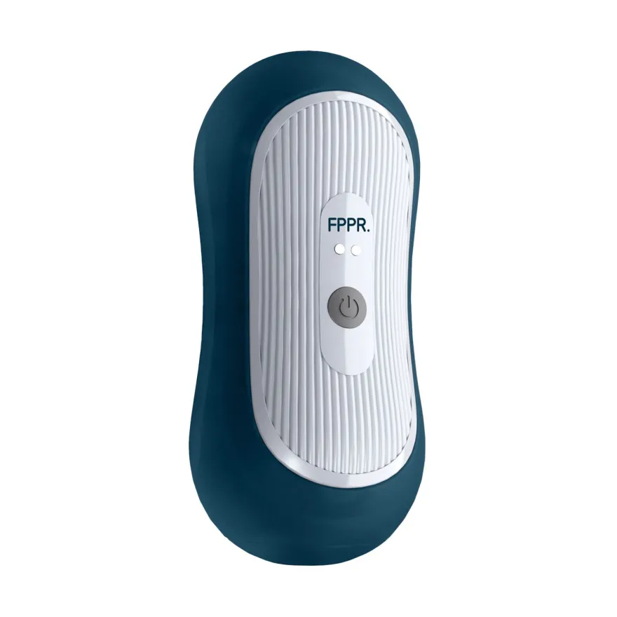 FPPR. – Squeezable Vibrating Masturbator Blauw (1 stuk)