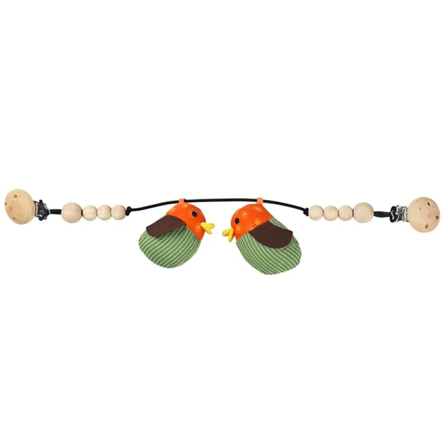 Franck & Fischer Kinderwagenrammelaar Vogels (1 stuk)