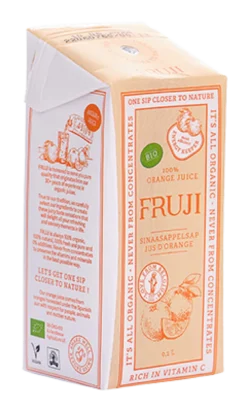 Fruji Sinaasappelsap Bio (200 ml)