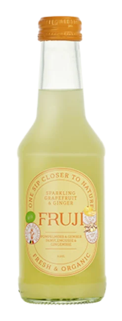 Fruji Sparkling Pompelmoes en Gember Bio (250 ml)