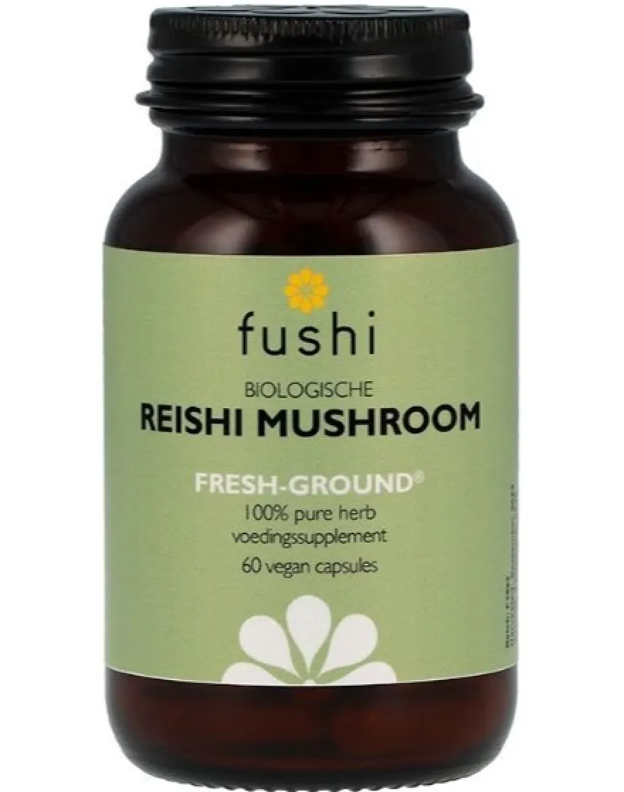 Fushi Biologische Reishi Mushroom Capsules (60 vegetarische capsules)