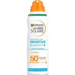 Garnier Ambre Solaire Sensitive Expert+ Beschermende Mist Spray SPF50+ (150 ml)